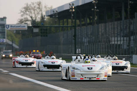 Starten på race 1.
(Foto: Peugeot Media)